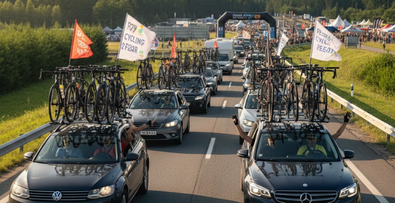Três opções de suportes de carro para transportar sua bicicleta